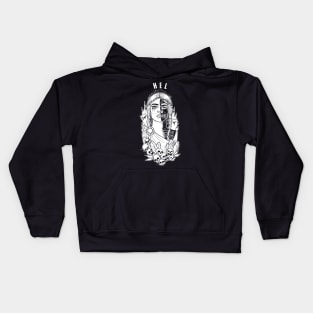 Hel goddess of Norse Hell called Helhiem Kids Hoodie